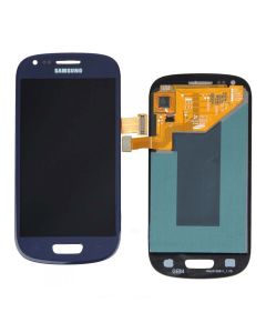Samsung Galaxy S3 Mini (GT-I8190) Skärm med LCD Display Original - Blå- G-SP.se