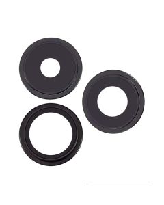 Kameralins med metallram iPhone 15 Pro - Svart