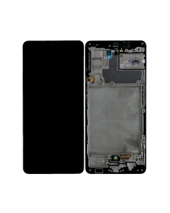 Samsung Galaxy A42 5G Skärm med LCD Display Original - Svart- G-SP.se