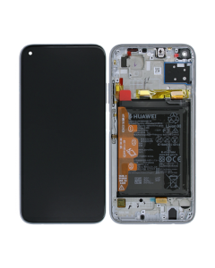 Huawei P40 Lite Skärm med LCD Display + Batteri Original - Rosa- G-SP.se