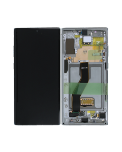 Samsung Galaxy Note 10 Plus 5G Skärm med LCD Display Original - Glow/Silver- G-SP.se