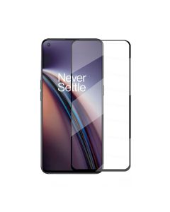 Skärmskydd OnePlus Nord CE 5G - 3D Härdat Glas Svart (miljö)- G-SP.se