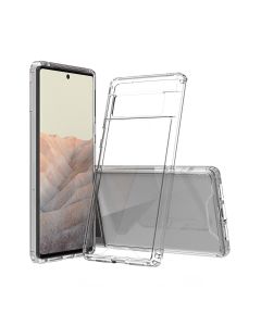 Stöttåligt Mobilskal Google Pixel 6 Pro - Transparent- G-SP.se