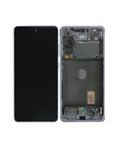 Samsung Galaxy S20 FE (SM-G780F) Skärm med LCD Display Original - Vit- G-SP.se