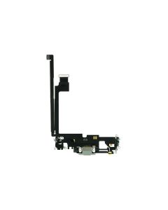 iPhone 12 Pro Max Laddkontakt Flexkabel - Grå- G-SP.se