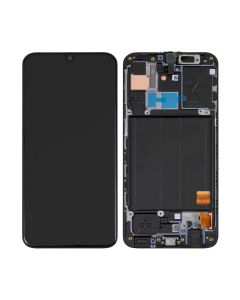 Samsung Galaxy A40 Skärm med LCD Display Original - Svart- G-SP.se