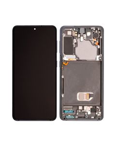 Samsung Galaxy S21 5G Skärm med LCD Display Original - Grå- G-SP.se