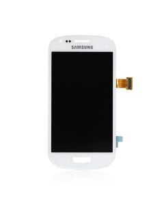 Samsung Galaxy S3 Mini Skärm med LCD Display - Vit- G-SP.se
