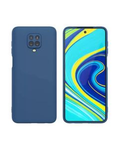 Silikonskal Xiaomi Redmi Note 9 Pro - Blå- G-SP.se