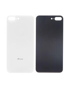 iPhone 8 Plus Back Cover OEM White -Big Camera Hole Size- G-SP.se
