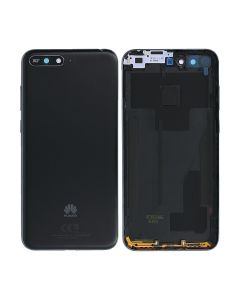 Huawei Y6 2018 Baksida/Batterilucka Original - Svart- G-SP.se