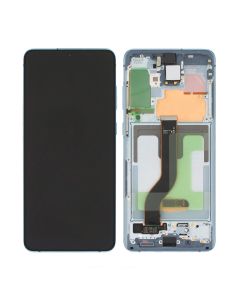 Samsung Galaxy S20 Plus 5G (SM-G986F) Skärm med LCD Display Original - Blå- G-SP.se