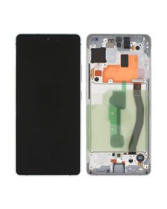 Samsung Galaxy S10 Lite (SM-G770F) Skärm med LCD Display Original - Vit- G-SP.se