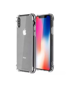 Stöttåligt Mobilskal iPhone XR - Transparent- G-SP.se