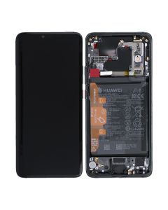 Huawei Mate 20 Pro Skärm med LCD Display med Batteri Original - Svart- G-SP.se