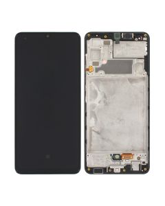 Samsung Galaxy A32 Skärm med LCD Display Original - Svart- G-SP.se