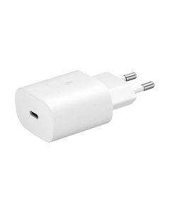 Samsung Laddare med Snabbladdning USB-C 25W Adapter - Vit- G-SP.se