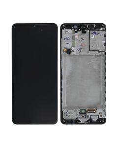 Samsung Galaxy A31 Skärm med LCD Display Original - Svart- G-SP.se