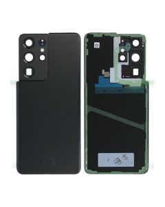 Samsung Galaxy S21 Ultra 5G Baksida Original - Svart- G-SP.se