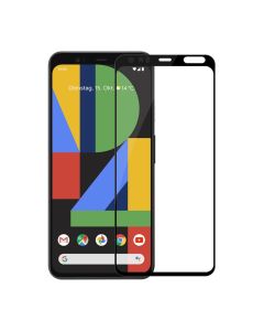 Skärmskydd Google Pixel 4 - Härdat Glas Svart (miljö)- G-SP.se