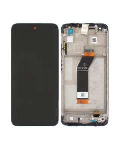 Xiaomi Redmi 10 (2022) Display med LCD Skärm - Svart- G-SP.se