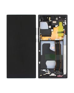 Samsung Galaxy Note 20 Ultra 4G/5G Skärm med LCD Display - Svart- G-SP.se