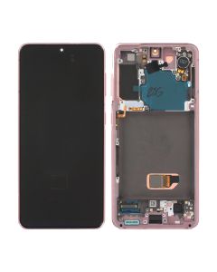 Samsung Galaxy S21 5G LCD Skärm med LCD Display - Rosa- G-SP.se