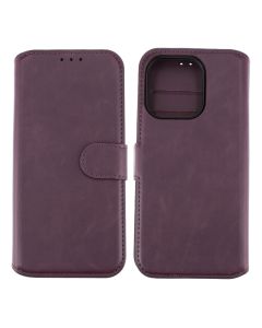 iPhone 15 Pro Plånboksfodral Magnet Rvelon - Lila- G-SP.se