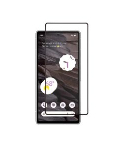 Skärmskydd Google Pixel 7A - 3D Härdat Glas (miljlö)