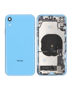 iPhone XR Baksida med Komplett Ram - Blå- G-SP.se