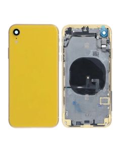 iPhone XR Baksida med Komplett Ram Premium - Gul