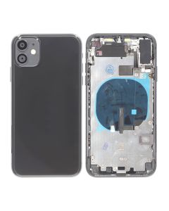 iPhone 11 Baksida med Komplett Ram Premium - Svart