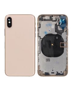 iPhone XS Baksida med Komplett Ram Premium - Guld
