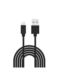 G-SP Laddkabel iPhone/iPad/Airpods MFi 3 meter - Svart- G-SP.se