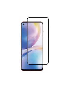Skärmskydd OnePlus Nord 2 5G - 3D Härdat Glas Svart- G-SP.se