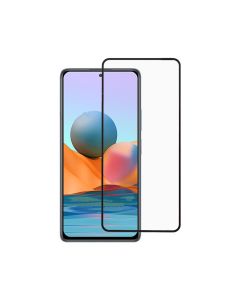 Skärmskydd Xiaomi Redmi Note 10 Pro - 3D Härdat Glas Svart- G-SP.se