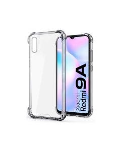 Stöttåligt Mobilskal Xiaomi Redmi 9A - Transparent- G-SP.se