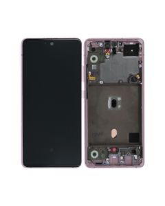 Samsung Galaxy A51 5G Skärm med LCD Display Original - Rosa- G-SP.se