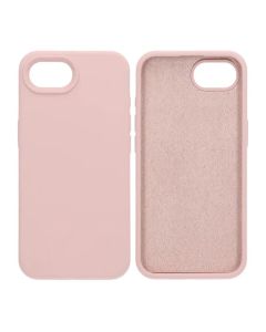 iPhone 16e Mobilskal Silikon - Sand Rosa