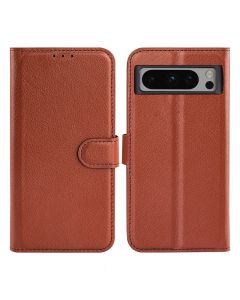Google Pixel 8 Pro Plånboksfodral med Stativ - Brun