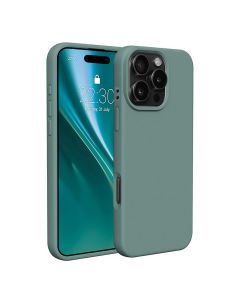 iPhone 16 Pro Mobilskal Silikon - Grön