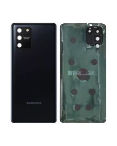 Samsung Galaxy 10 Lite Baksida - Svart- G-SP.se