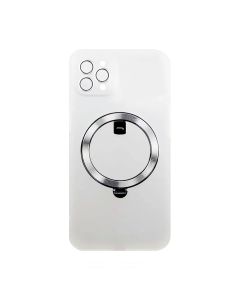 iPhone 13 Pro Max Skal med MagSafe Stativ Rvelon - Vit- G-SP.se