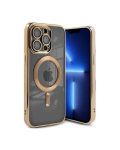 Luxury Mobilskal med Magsafe iPhone 13 Pro Max - Guld