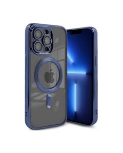 Luxury Mobilskal med Magsafe iPhone 13 Pro Max - Mörkblå