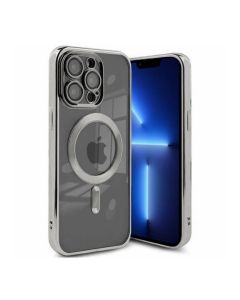 Luxury Mobilskal med Magsafe iPhone 13 Pro Max - Silver