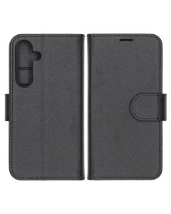 Samsung Galaxy S25 Plånboksfodral med Stativ - Svart