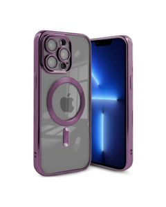 Luxury Mobilskal med Magsafe iPhone 13 Pro Max - Lila