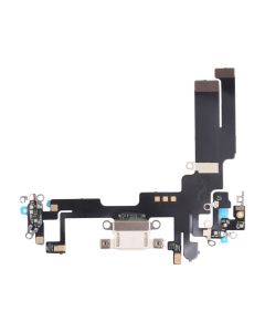 iPhone 14 Laddkontakt med Flexkabel Original - Vit