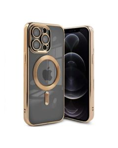 Luxury Mobilskal med Magsafe iPhone 12 Pro Max - Guld